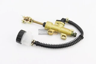 Гальмівний циліндр головний задній МОТОцикли / ATV (кріплення: min=33мм; max=56мм) тип 1, золотистий