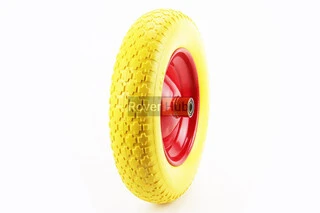 Колесо на тачку "СИЛІКОН" 3,50-8, під вісь 16мм (низької якості)