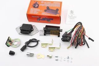 БСЗ / мікропроцесорна система запалювання 1148.3734 6-12V Планета, з силіконовими бронепроводами та надсвічниками