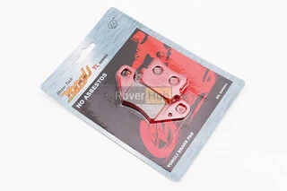 Гальмівні колодки (дискові) ADLY-Interceptor 300 Quad/EXPLORER Ranger 300/PGO-250 Bug/HAMMERHEAD BUGGIES-80T к-кт 2шт червоні