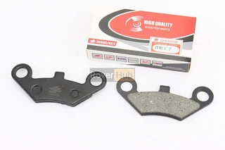 Гальмівні колодки (дискові) Goon 260/CUV Carry 300/Muddy 300/LOF420, к-кт 2шт, чорні