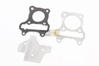 Прокладки поршневой Suzuki LET'S 4T50cc-39мм, к-кт 3 детали (метал), Тайвань