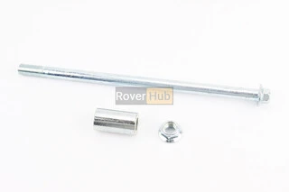 Вісь переднього колеса d12mm; L243mm + втулка, гайка