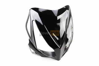 Пластик - передній верхній (де фара) STORM 2013, ЧОРНИЙ