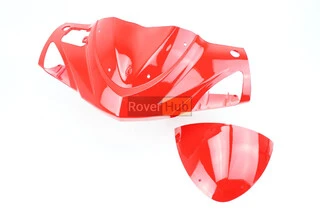 Пластик - руля передний "голова" Storm New, КРАСНЫЙ