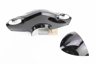 Пластик - руля передний "голова" Storm New, ЧЕРНЫЙ