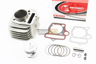 Циліндр к-кт (цпг) 125cc-52,4мм (палець 13мм, висота циліндра 78,3мм, висота поршня 44мм)