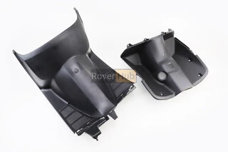 УЦІНКА Honda DIO AF-34 пластик - передній надколінний "підгазетник" к-кт 2шт (відламаний кут у нижній частині див. фото.)