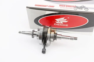 Колінвал у зборі (22зуб. на шестерні)