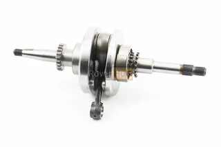 Колінвал у зборі (22зуб. на шестерні)