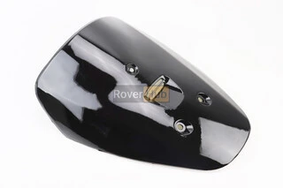 УЦІНКА Suzuki LET'S-II пластик - передній верхній "дзьоб", ЧОРНИЙ (присутні дрібні подряпини)