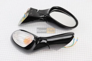 УЦІНКА Viper - F50 Дзеркало лів., прав. к-кт ЧОРНІ (тріщина, див. фото)