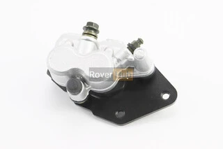 Гальмівний супорт задньої системи (двопоршневий)+колодки ТИП №3.1, сріблястий