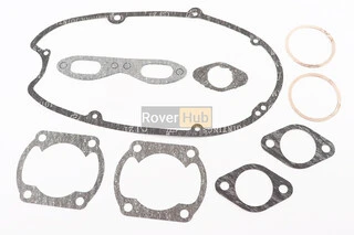 Прокладки двигателя Юпитер-5, к-кт 9 деталей, (паронит, медь)