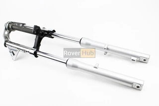 Амортизатор передній (пір'я), лів., правий. к-кт L-660мм; d-27мм + траверс + кріплення фари, тип 1