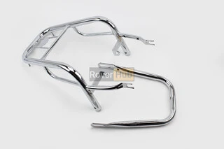 Багажник задній + підніжки "ХРОМ" + відкидна вантажна бічна платформа (лів, прав.), к-кт, тип 2