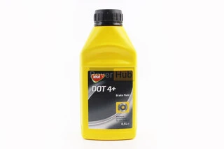 Гальмівна рідина синтетична "DOT4+", 500ml