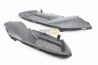 Viper - F1/F50 пластик - середній бічний (продовження підлоги) лівий+правий к-кт 2шт, ЧОРНИЙ