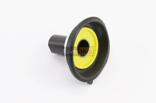 Мембрана кругла 16мм (метал, внизу з виїмкою)