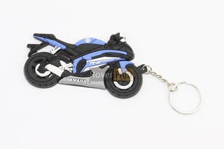 Брелок мото "YAMAHA R6", гумовий 90х 60 мм