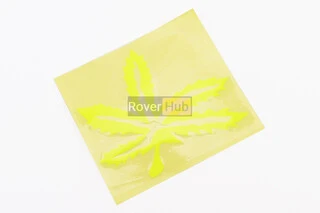 Наклейка "КОНОПЛЯНЫЙ ЛИСТ" (15х12см)