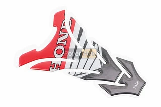 Наклейка захисна на бак паливний "HONDA", карбон