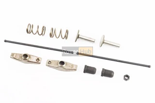 УЦІНКА Клапанний механізм к-кт 168F/170F (пружина-2шт + коромисло-2шт + штанга-2шт + штовхач-2шт) (некомплект, див.фото)