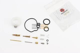Ремонтний комплект карбюратора Honda TACT AF16, 16 деталей + поплавок