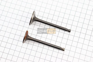 УЦІНКА МБ-D178F/186F Клапан впускний (h-79,8; D-30,4; d-6), випускний (h-79,8; D-25,5; d-6) к-кт 2шт 178F, широка канавка сухаря