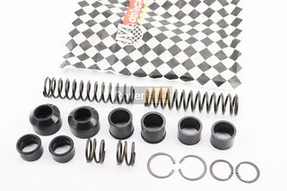 Ремонтний комплект передньої вилки Yamaha JOG NEXT ZONE ZR - втулки 6шт + пружини 4шт + пильовики 2шт + скоби 4шт