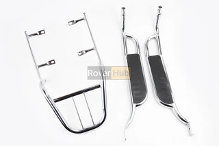 Багажник задній + підніжки к-кт "ХРОМ" тип 2