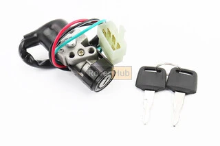 Замок запалювання з ключем (5 контактів)