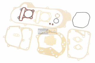 Прокладки двигуна 80cc-47мм, к-кт 15 деталей, короткий варіатор, тип1