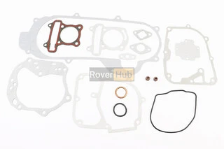 Прокладки двигуна 80cc-47мм, к-кт 15 деталей, короткий варіатор, тип2