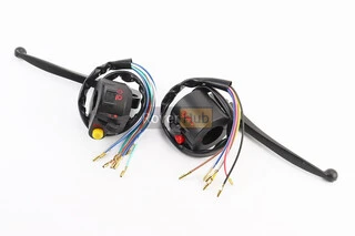 Блок кнопок на кермі лівий, правий к-кт із важелями (під дзеркала М10) ALPHA, тип 1