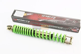 Амортизатор задній GY6/Honda - 305мм*d41мм (втулка 10мм / вилка 8мм), зелений