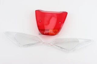 Пластик - "скло" задніх стопа, поворотів лів., прав. к-кт 3шт