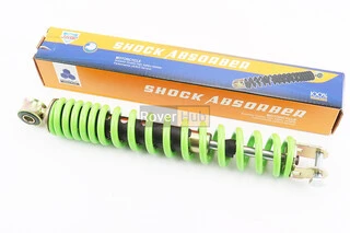 Амортизатор задній GY6/Honda - 310мм*d43мм (втулка 10мм / вилка 8мм), зелений