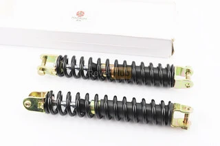 Амортизатор задний Honda AF54/56 - 250мм*d40мм (вилка 8мм / вилка 8мм), черный к-кт 2шт