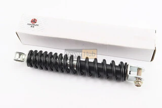 Амортизатор задній GY6/Suzuki - 275мм*d45мм (втулка 10мм / вилка 10мм), чорний