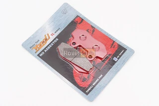 Гальмівні колодки (дискові) Viper-F5 (передні) к-кт червоні