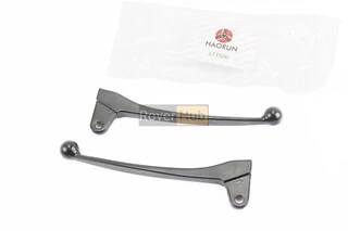 Важелі керма лівий, правий к-кт 2шт (барабан. гальмо) Suzuki LET'S, чорні