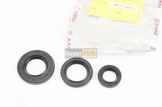 Сальники к-кт 3шт (17x27x6; 24x43x6; 25x37x6) двигуна, Suzuki AD50/Sepia