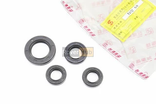 Сальники к-кт 4шт (15,5x25,5x7-2шт; 17x30x6; 24x40x7) двигателя, Honda Tact 50