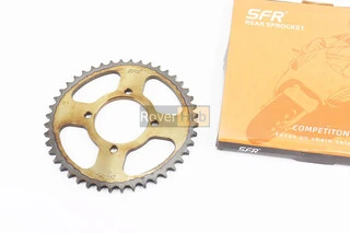 Зірка задня RS125 - 428-44T - d=64; 4отв.*80mm "гартована" Loncin JL200-10/Yamaha YBR125