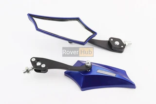 Дзеркала к-кт "ПРИЗМА" SPORT, сині, м8/10 (з регулюванням нахилу) (можливі незначні подряпини)