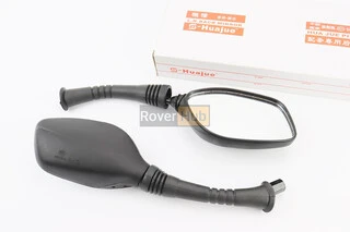 Дзеркала к-кт DIO- чорні "Lux краплі", м10 "довга ніжка в чохлі гумовому" (ССС - знак якості)