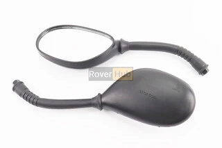 Дзеркала к-кт DIO- чорні "краплі", м10 "довга ніжка в чохлі гумовому"