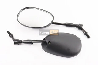 Дзеркала к-кт DIO- чорні "краплі", м10 "довга ніжка"