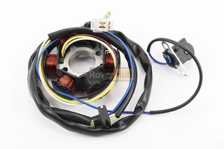 Статор магнето (генератора) Honda LEAD-90 (6 катушек разъем "мама 3+1")